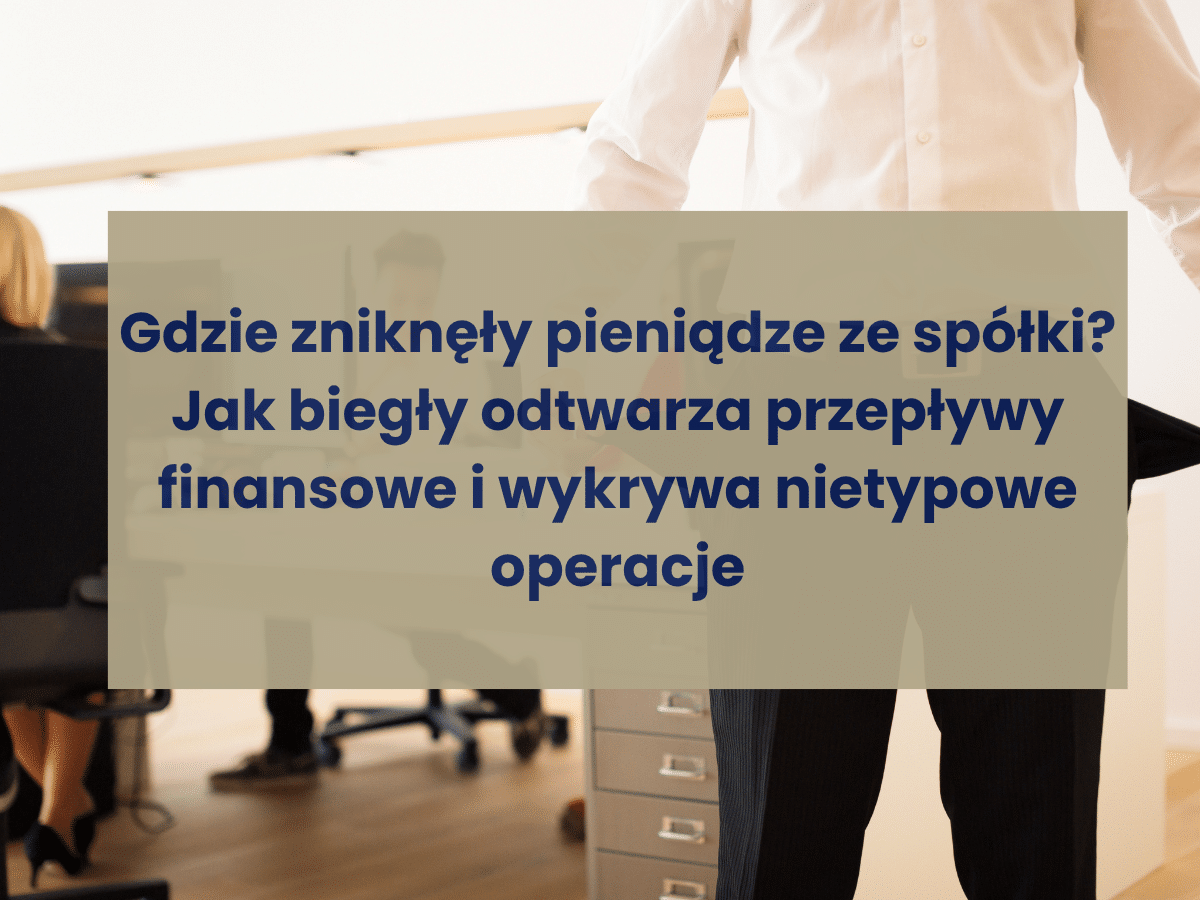 Pieniądze spółki